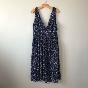 Measeor Floral Sleeveless Spring Dress Size 16W